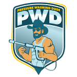 The Pressure Washing Dude Pressure Washing Services Logo